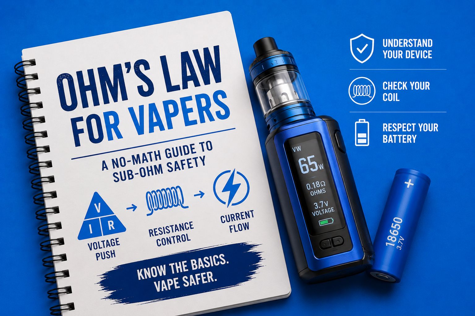 Ohm's Law for Vapers: A No-Math Guide to Sub-Ohm Safety